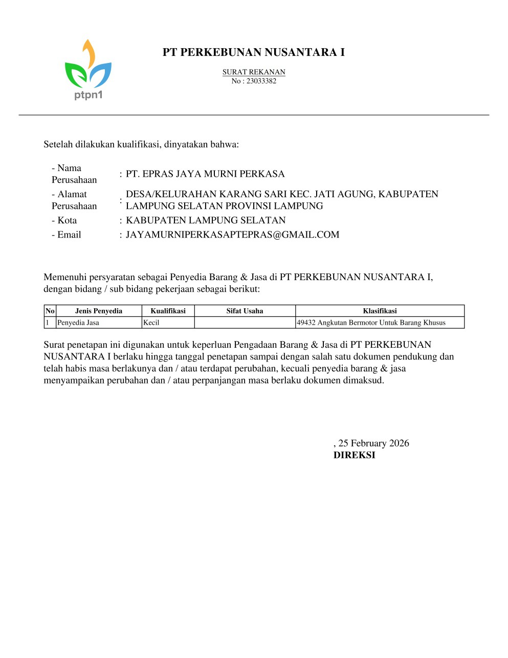 Notaris Panji