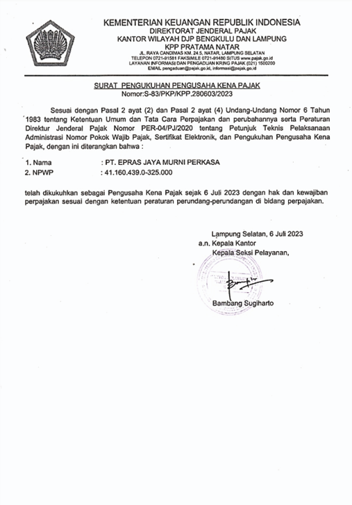 Notaris Panji